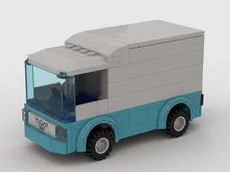 Electric milk van/delivery van