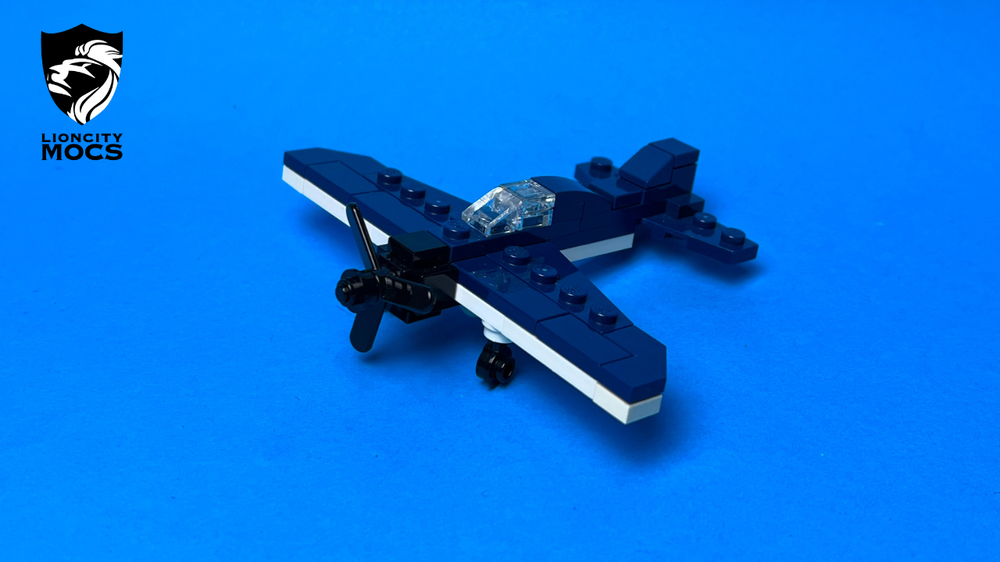 Lego F6F Hellcat Tutorial (1:120)