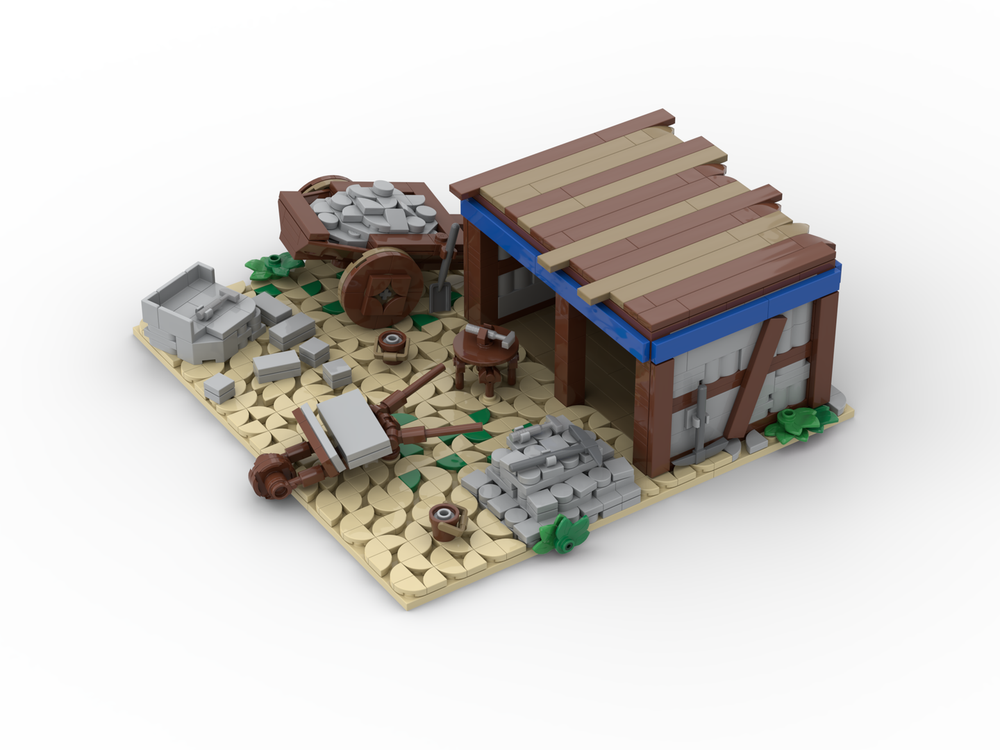 Lego Age of Empires - Mining Camp (Western European)