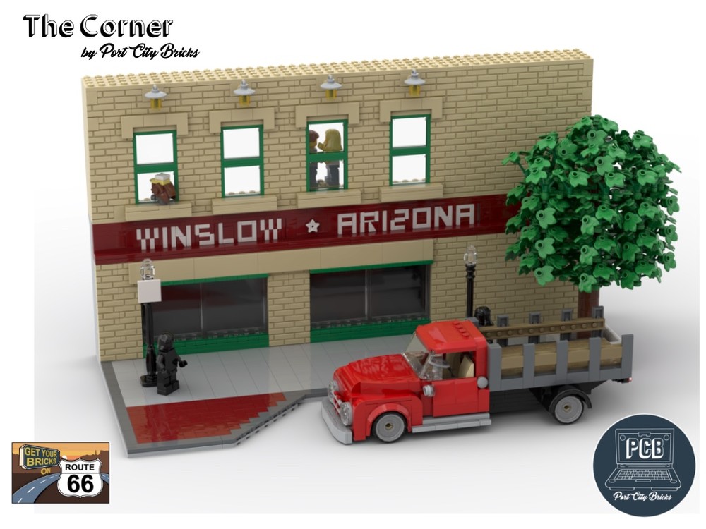 Lego The Corner - Get Your Bricks on Route 66