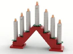 Ljusstake (Weihnachtsleuchter / Candle bridge)
