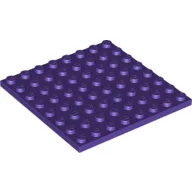 Plate 8 x 8 / Dark Purple