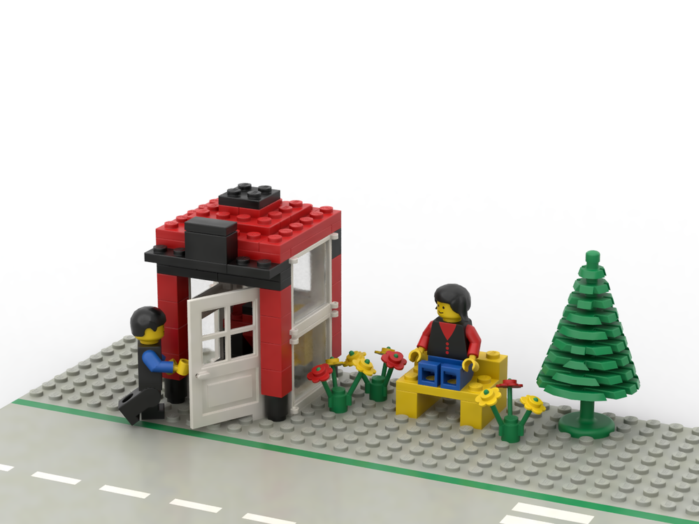 Lego 379 Telephone booth