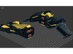 Blacktron Heavy Fighter Modular