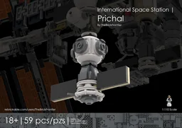 Prichal - International Space Station - 1:110 Scale