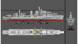 1:464 Tribal class destroyer