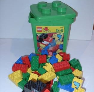 Lego Green Bucket