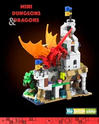 Mini Dungeons & Dragons Red Dragon's Tale