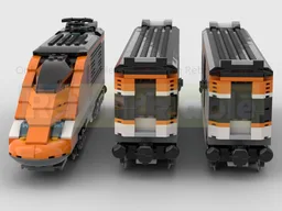 60337 Modification - Classic Orange TGV Livery