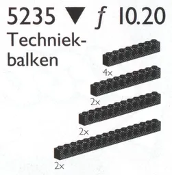 Large Beams with Holes