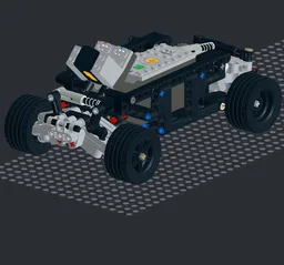 Small Technic Drift car