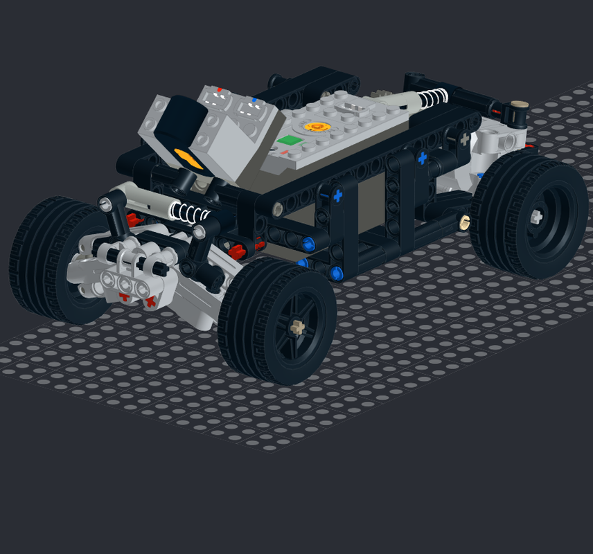 Lego Small Technic Drift car