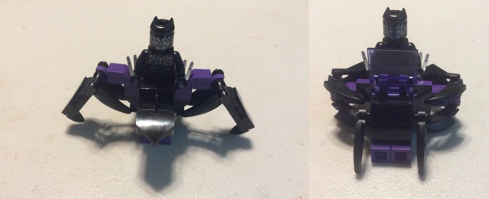 Lego Transforming Black Panther Vehicle from LEGO Marvel set 76204: Black Panther Mech armor