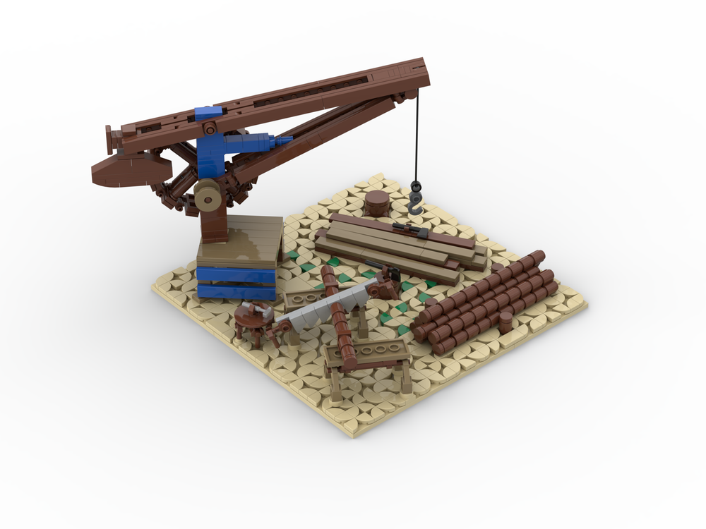 Lego Age of Empires - Lumber Camp (Western European)