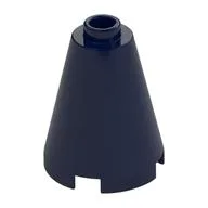 Cone 2 x 2 x 2, Open Stud / Dark Blue