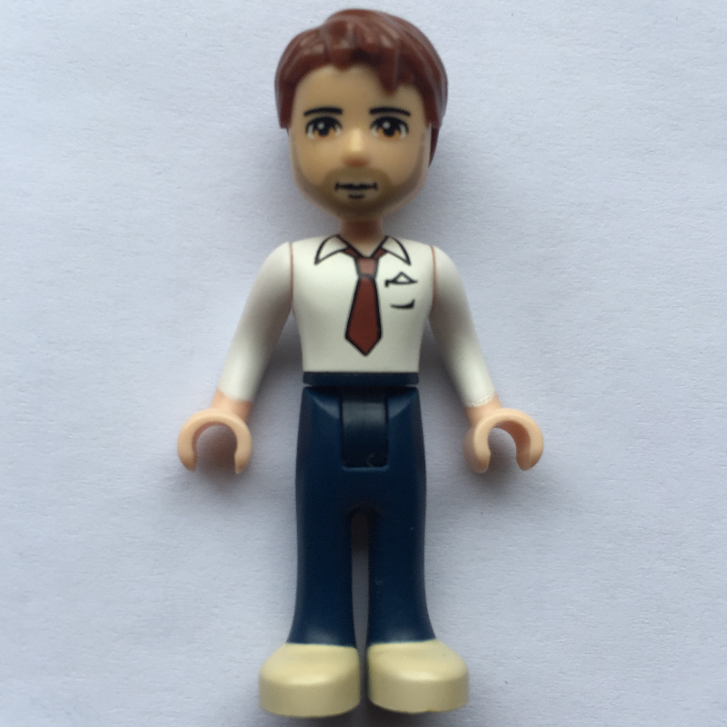Lego Peter - White Shirt, Blue Trousers