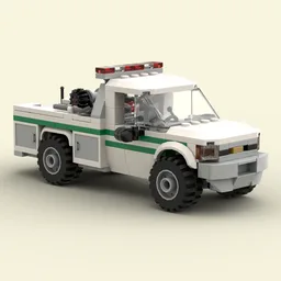 Forest Fire Service Light Brush Truck - Type 7