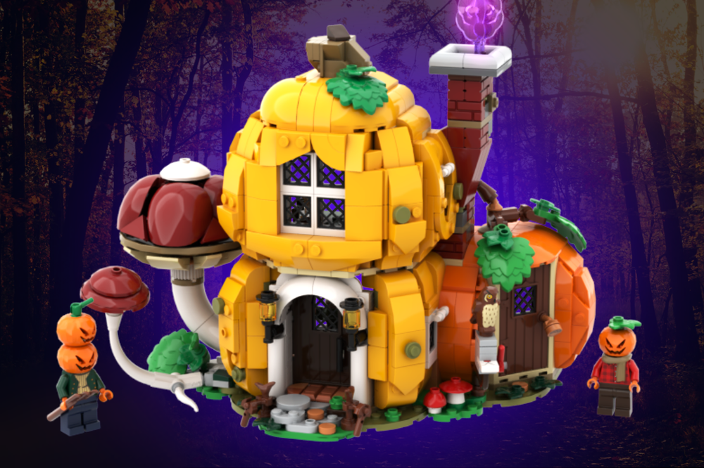 Lego Gourd Grove - Autumn Village