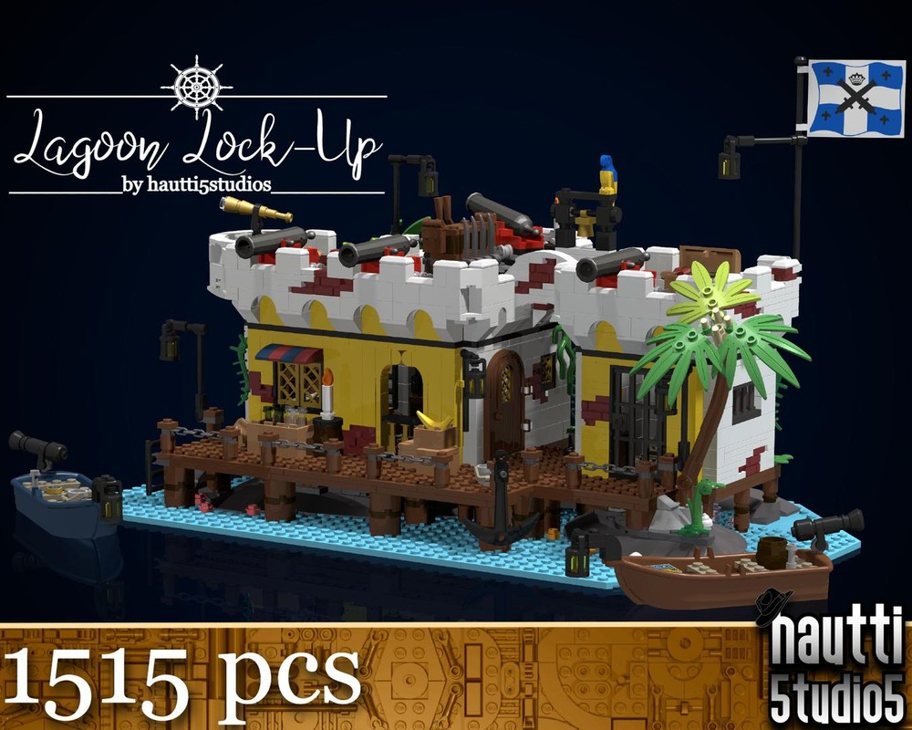 Lego Lagoon Lock-Up (6267 REMAKE)