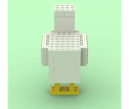 Computer Game Style Chicken