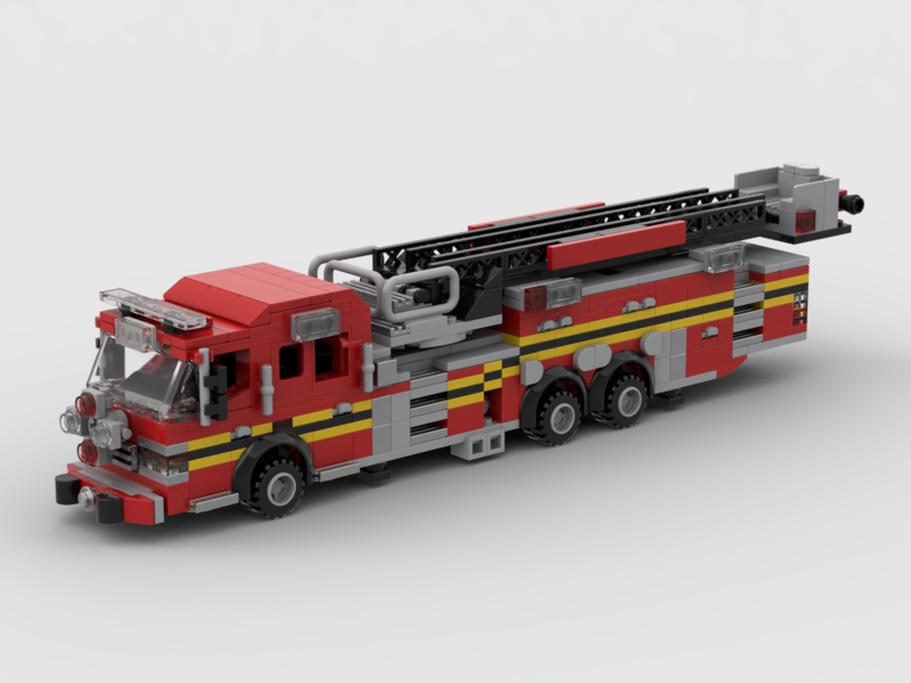 Lego Fire Truck (BRFD Tower)