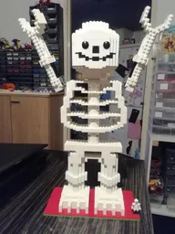 Big Sculpture Skeleton
