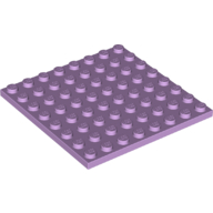 Lego Plate 8 x 8 / Lavender