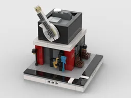 Music Shop for a Mini Modular City