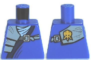 Lego Torso Ninjago Wrap with Shoulder Pouch and Belt Pattern