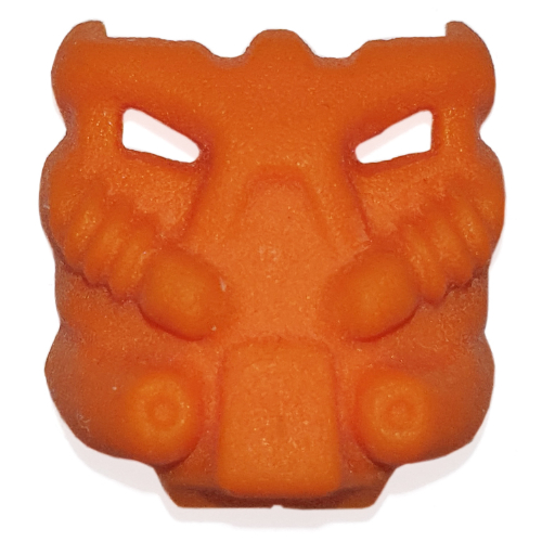 Lego Large Figure Mask Krana Bo / Orange