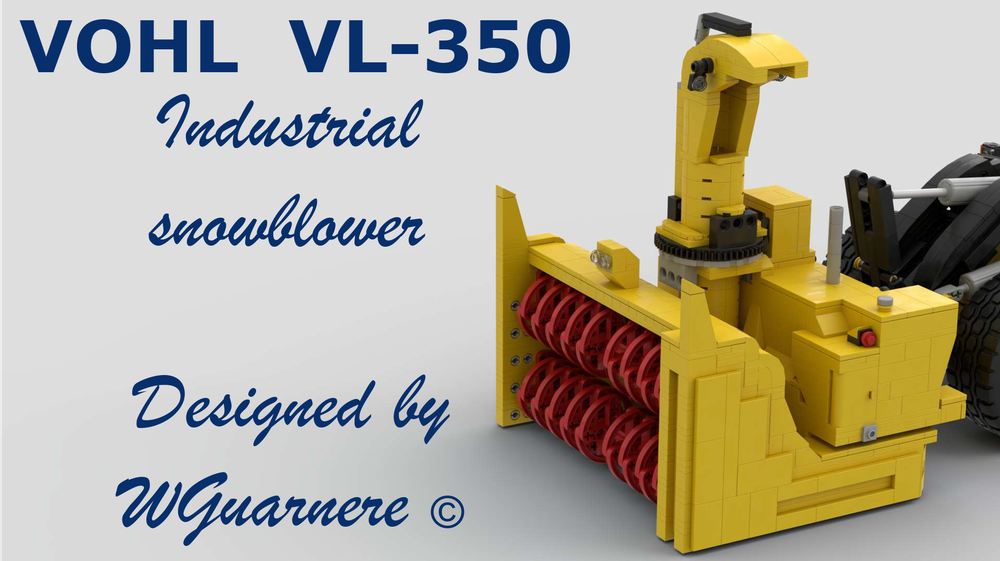 Lego VOHL -VL-350 Snowblower