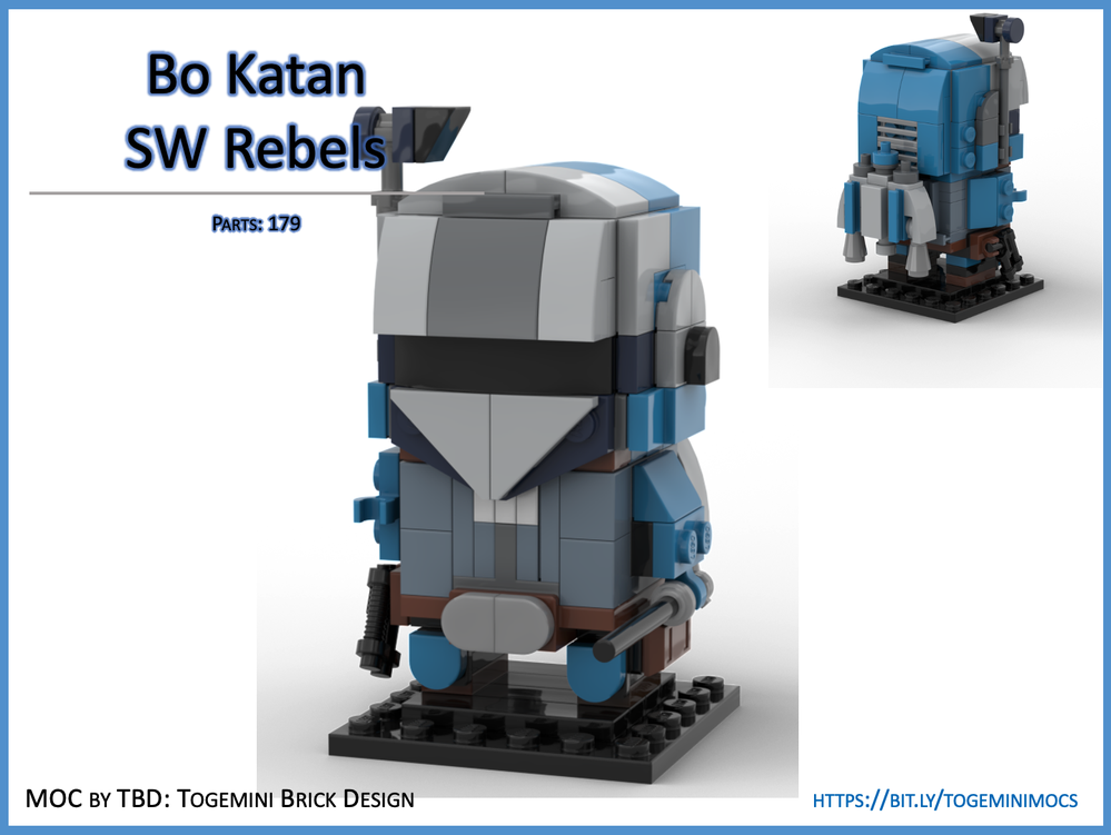 Lego Bo Katan - SW Rebels - Brickheadz