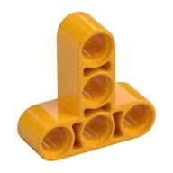 Technic Beam 3 x 3 T-Shape Thick / Bright Light Orange