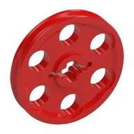 Technic Wedge Belt Wheel [aka Pulley] / Red