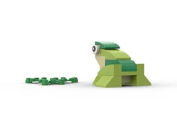 Simple Green Frog
