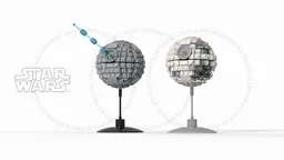 Micro Size Death Star I, II