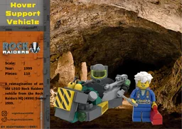 Lego Rock Raiders Hover Support Vehicle