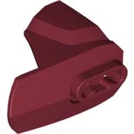 Large Figure Limb Cover, Size 4, Armor with Ball Joint Socket / Dark Red