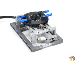 Simple motorized turntable