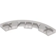 Tile 4 x 4 Curved, Macaroni / Trans-Brown