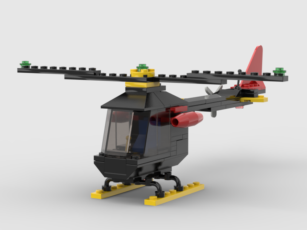 Lego spy helicopter