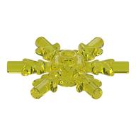 Lego Snowflake / Star 4 x 4 / Trans-Yellow