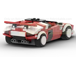Santa's Lambo Countach