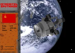 Istrebitel Sputnikov 1:70 (Soviet anti-satelite weapon)