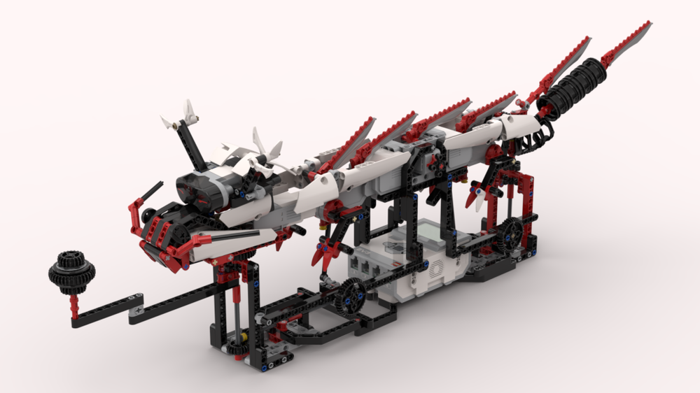 Lego EV3 Lucky Dragon with Pearl