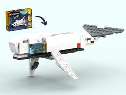 Beluga Whale Submarine / Space Ship - Alt build for Space Shuttle #31134