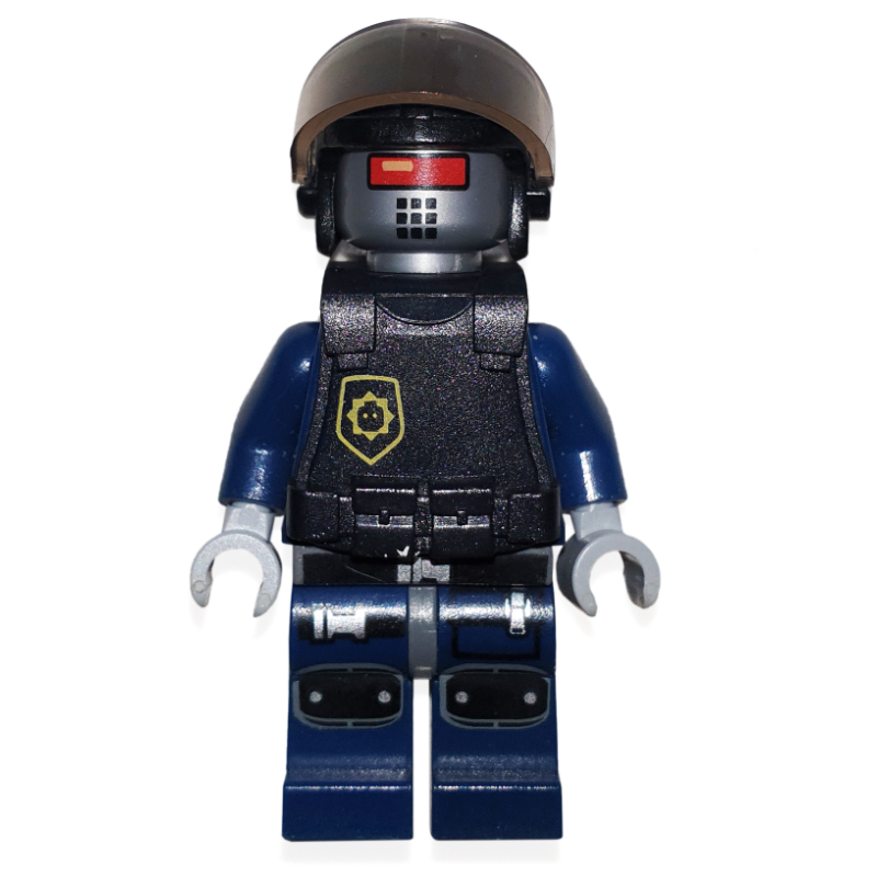 Lego Robot Police, Aviator Helmet, Armor