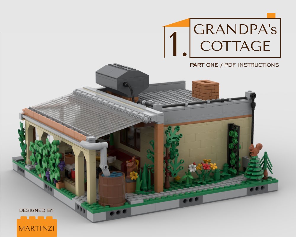 Lego Grandpa's Cottage #1 Cottage