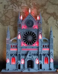 Gothic Cathedral Facade