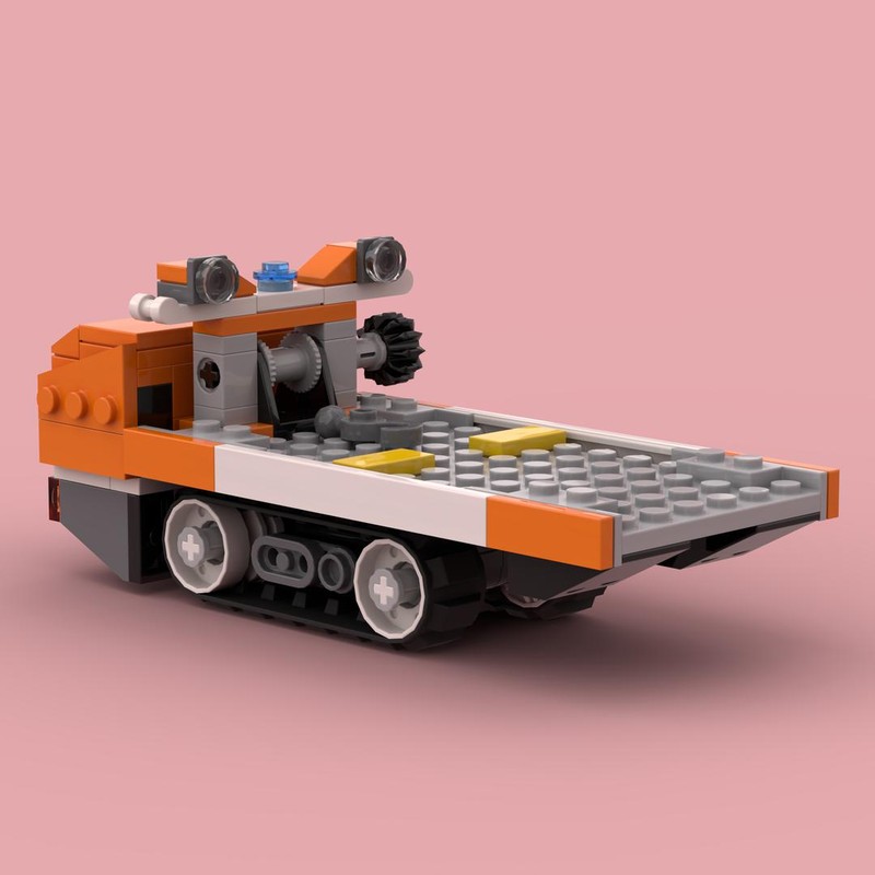 Lego Tracked Recovery Vehicle